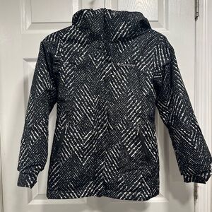 Columbia Black and White Kids Jacket